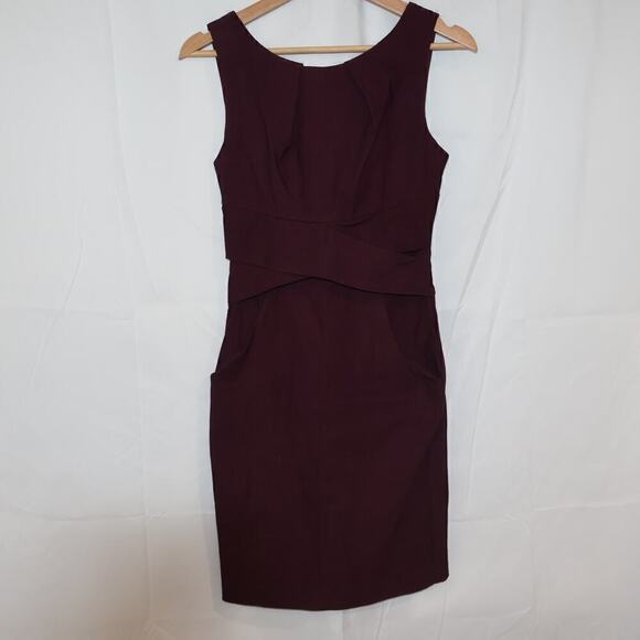 Teeze Me Body Con Purple Dress X front, Sleeveless Size 3 Women - Picture 5 of 16